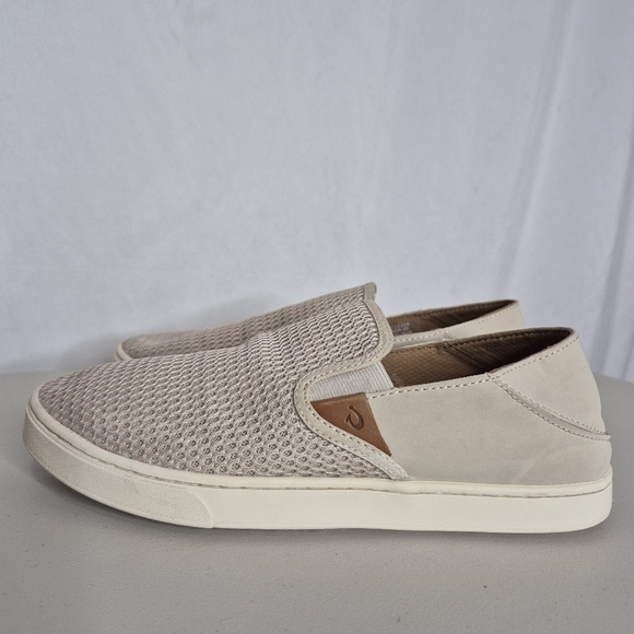 Olukai Women's Pehuea Slip-On Drop-In Heel Casual Breathable Sneaker - Size 10 - Picture 6 of 16